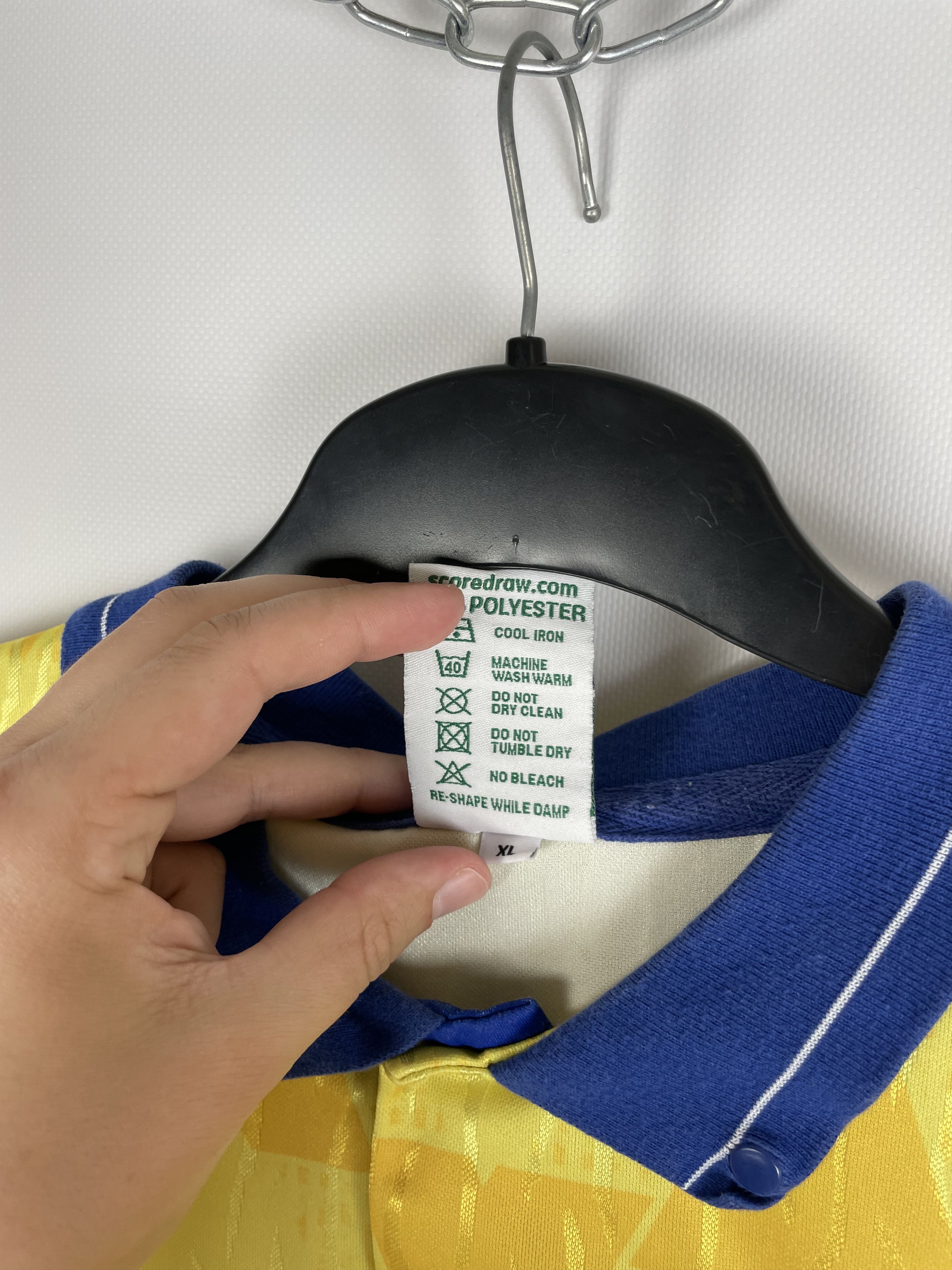 Vintage LEEDS UNITED SCORE DRAW VINTAGE 90S Size US XL / EU 56 / 4 - 5 Thumbnail