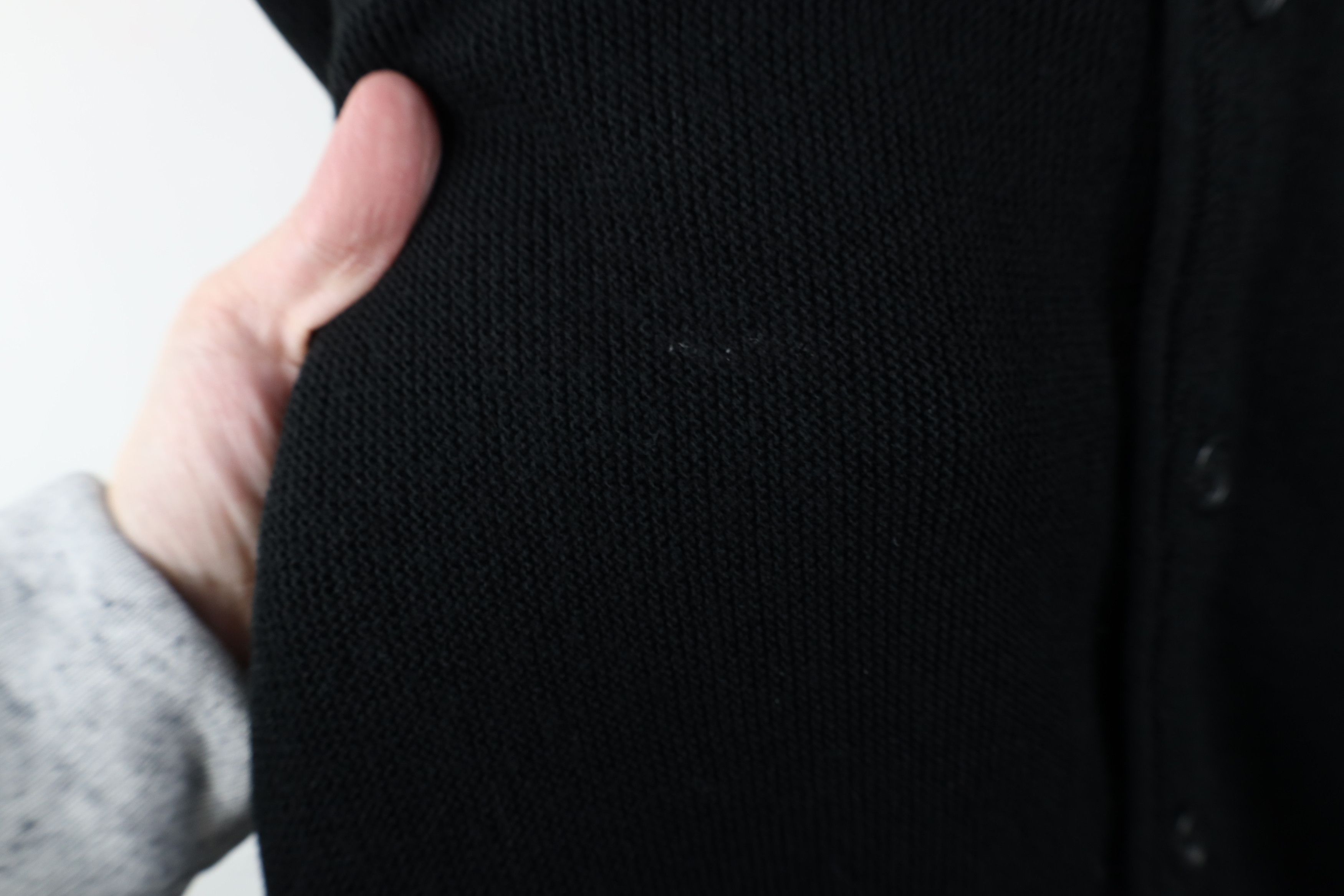 Vintage Vintage 90s Streetwear Button Cardigan Sweater Black USA Size US XL / EU 56 / 4 - 6 Thumbnail
