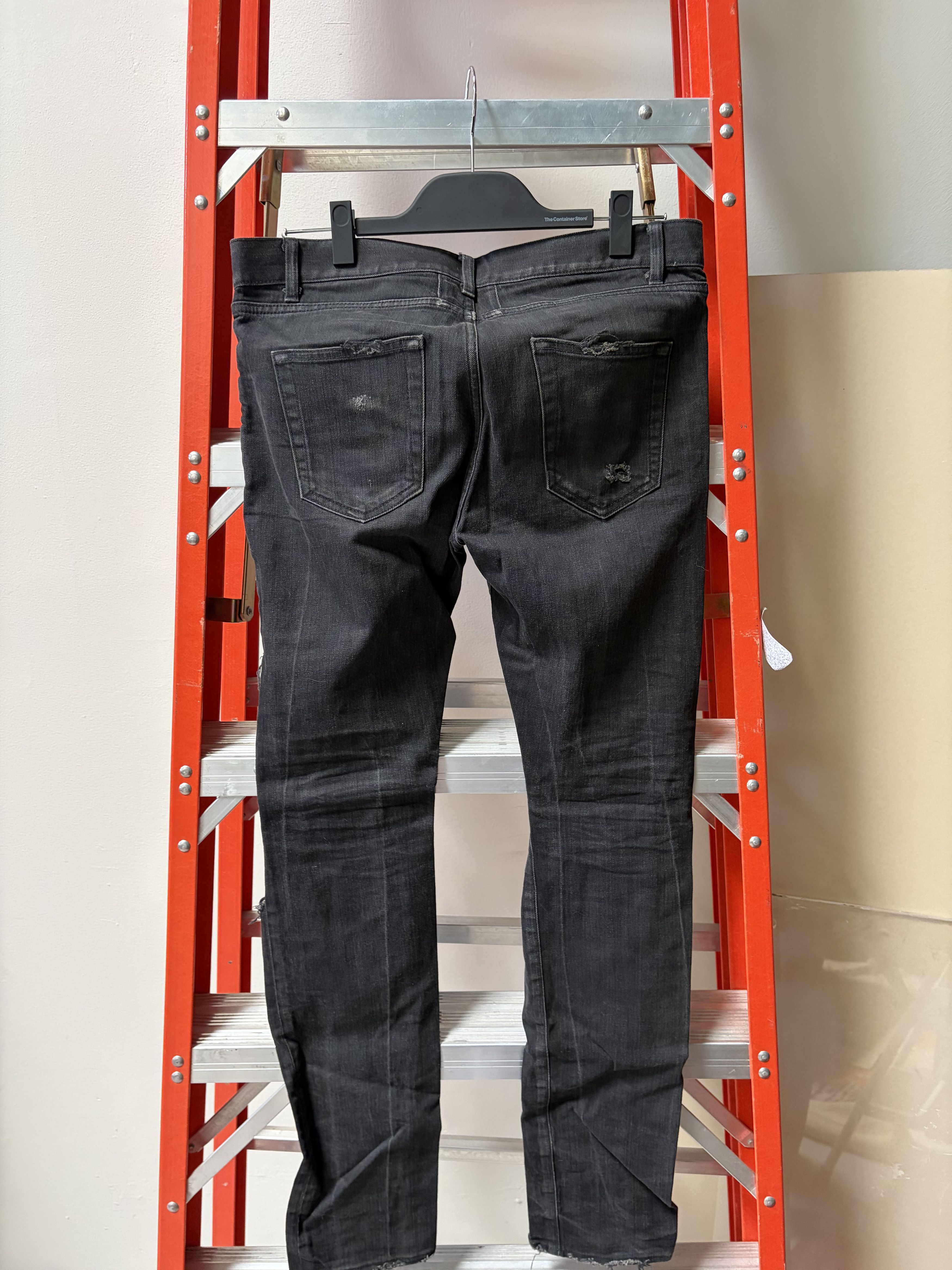 Saint Laurent Paris Ripped jeans Size US 32 / EU 48 - 3 Thumbnail