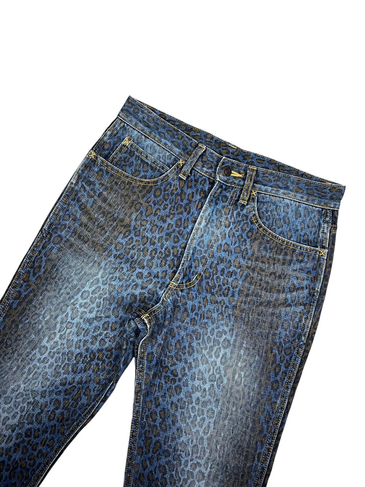 Needles × Nepenthes Nepenthes Leopard Print Denim Size US 30 / EU 46 - 4 Thumbnail