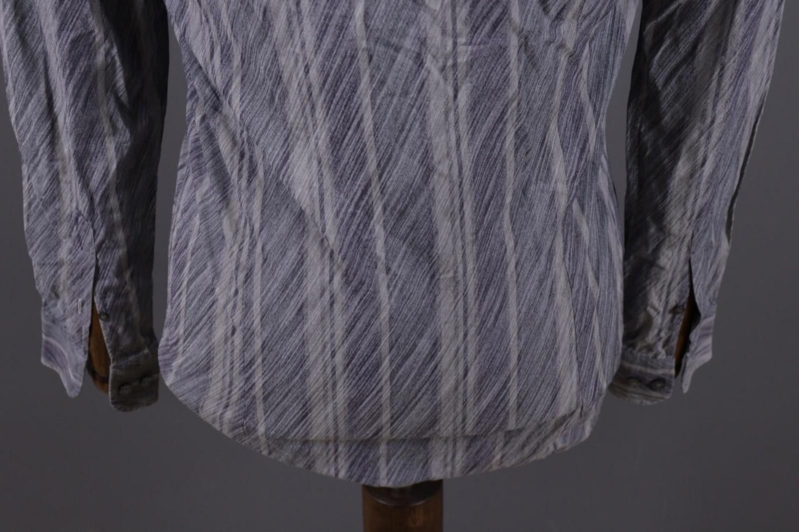 Etro Etro Milano Gray Striped Button Down Shirt Size 38 Size US M / EU 48-50 / 2 - 8 Thumbnail