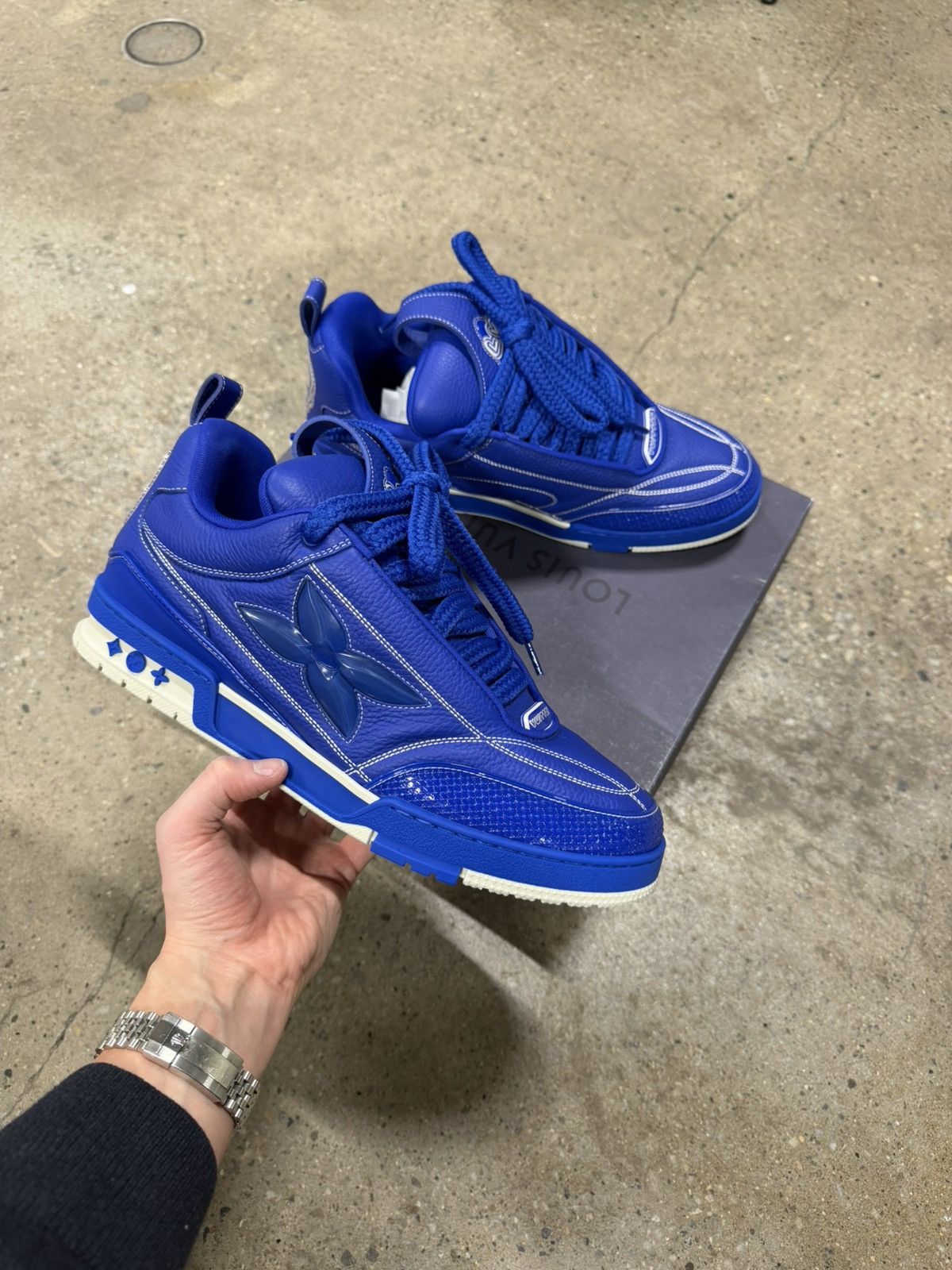 Louis Vuitton Louis Vuitton Skate Sneaker NEW 1500$ Size US 12 / EU 45 - 1 Thumbnail