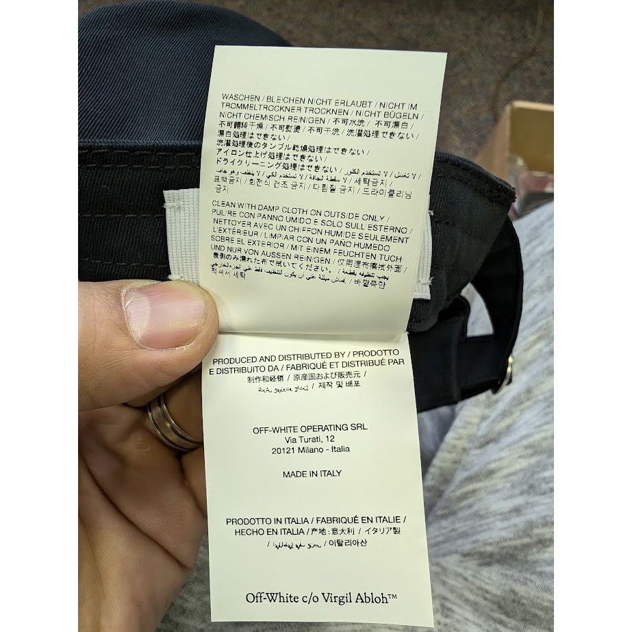 Off-White o1rshd1 Size / M Best Ideas Baseball Cap/Hat Black/Green Size ONE SIZE - 22 Thumbnail