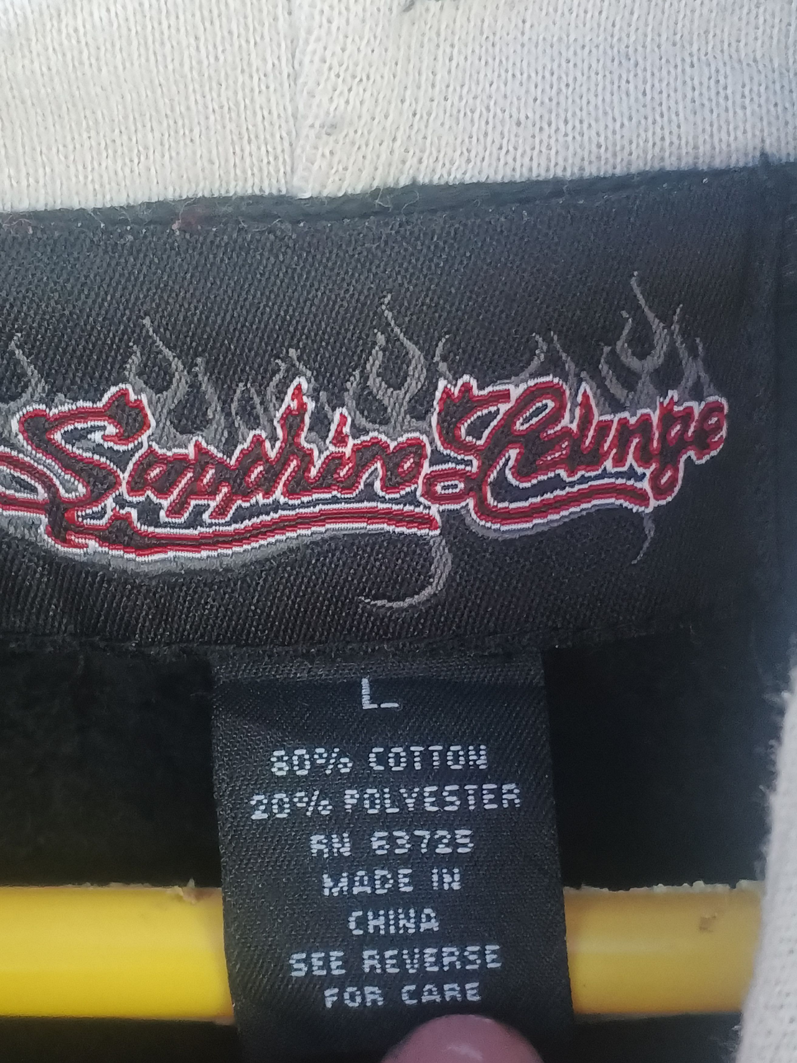 Other Y2K Sapphire Lounge Embroidered Hoodie Size US L / EU 52-54 / 3 - 5 Thumbnail