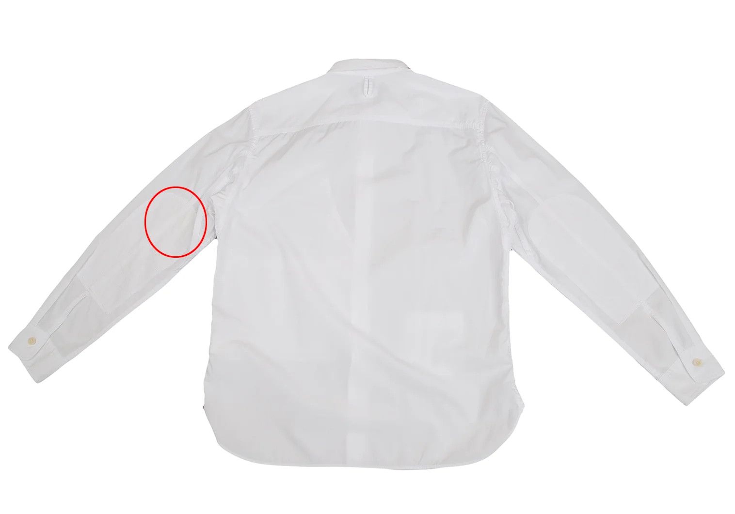 Junya Watanabe Elbow Patch Packable White Shirt in Size S Size US S / EU 44-46 / 1 - 14 Thumbnail