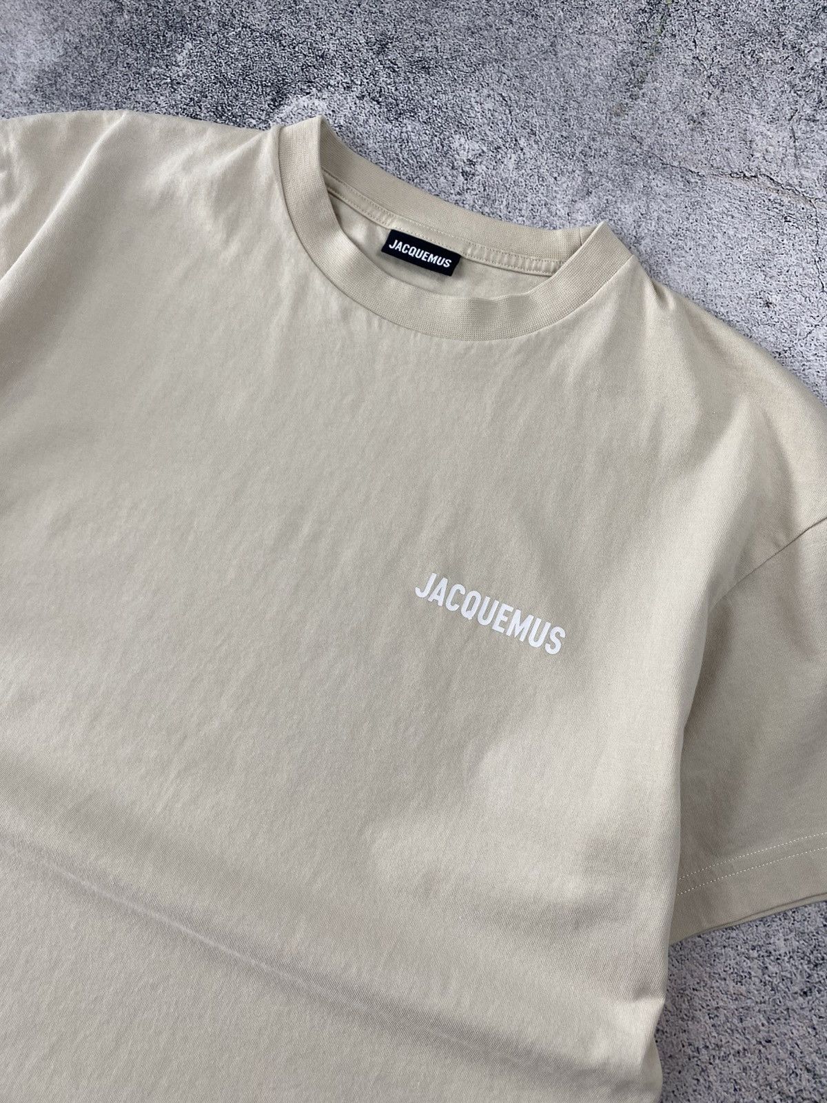 Jacquemus Rare Jacquemus Hype Beige Tee Size US M / EU 48-50 / 2 - 10 Thumbnail