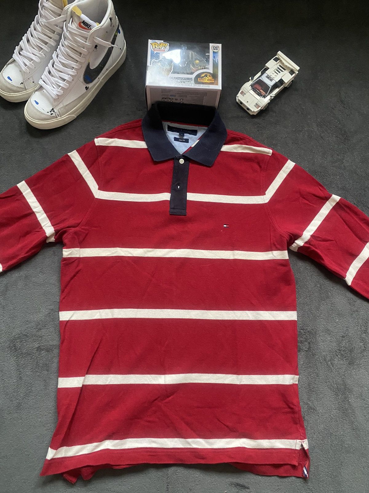 Tommy Hilfiger Longsleeve Polo Tommy Hilfiger Size US L / EU 52-54 / 3 - 1 Thumbnail