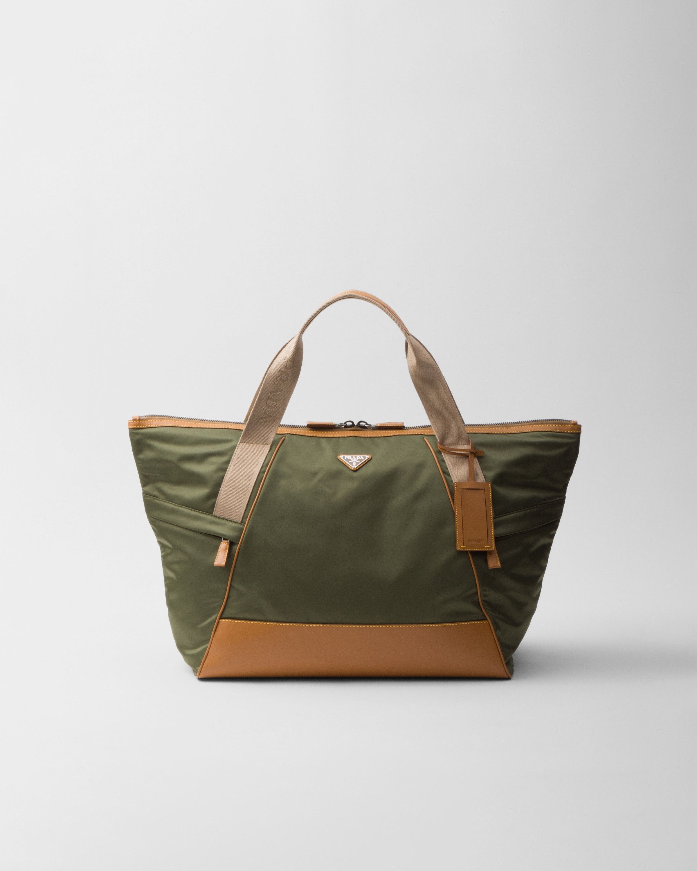 Prada o1bcso1str1025 Size: OS / Re-Nylon Duffel Bag in Multicolor Size ONE SIZE - 1 Thumbnail