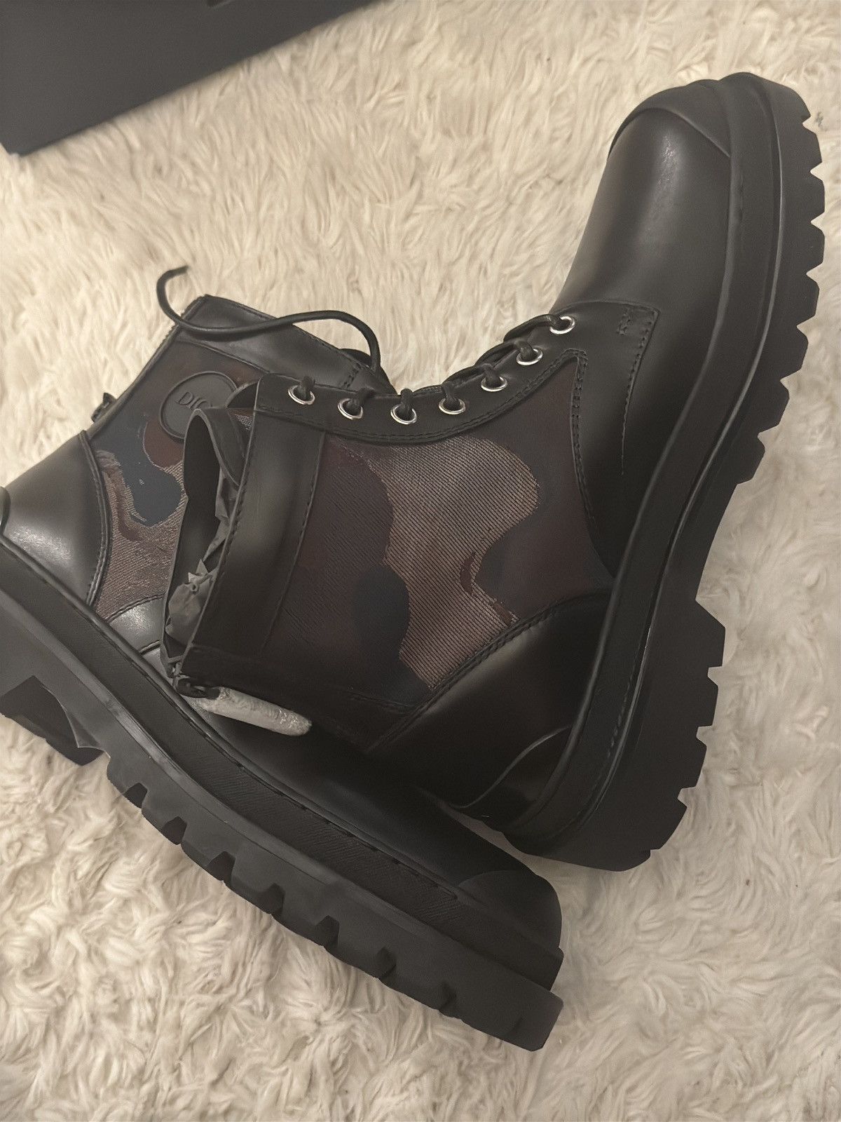 Dior Dior Lace-up Boots Size US 7.5 / EU 40-41 - 4 Thumbnail