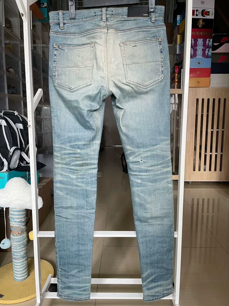 Amiri Amiri Washed blue jeans 2501-Nextarrow Size US 32 / EU 48 - 2 Thumbnail