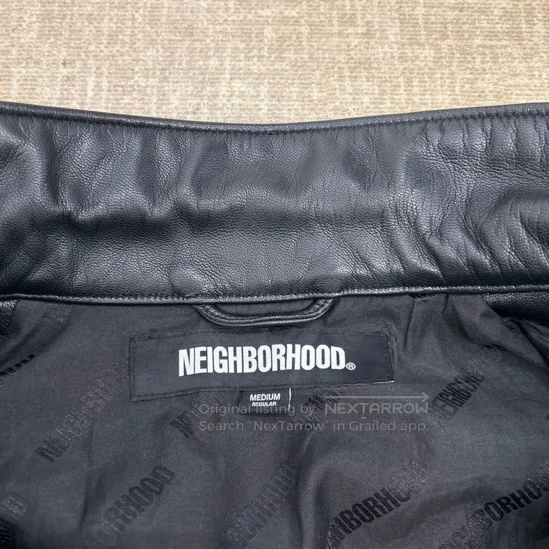 Neighborhood Neighborhood Leather Jacket Size US M / EU 48-50 / 2 - 3 Thumbnail