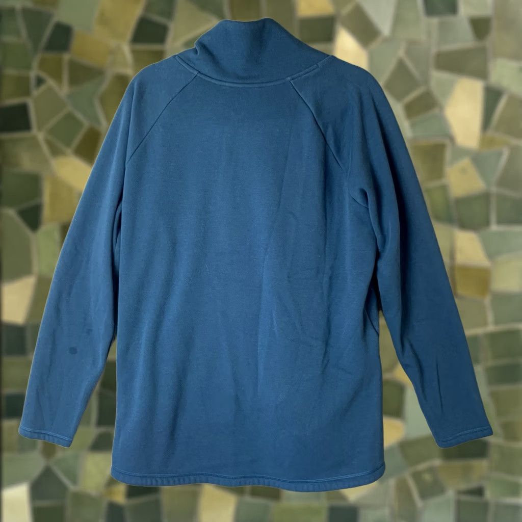 Athleta Athleta Sweatshirt Womens XL Blue Cozy Karma Asym Pullover Tunic Y2K Gorpcore Size XL / US 12-14 / IT 48-50 - 1 Thumbnail