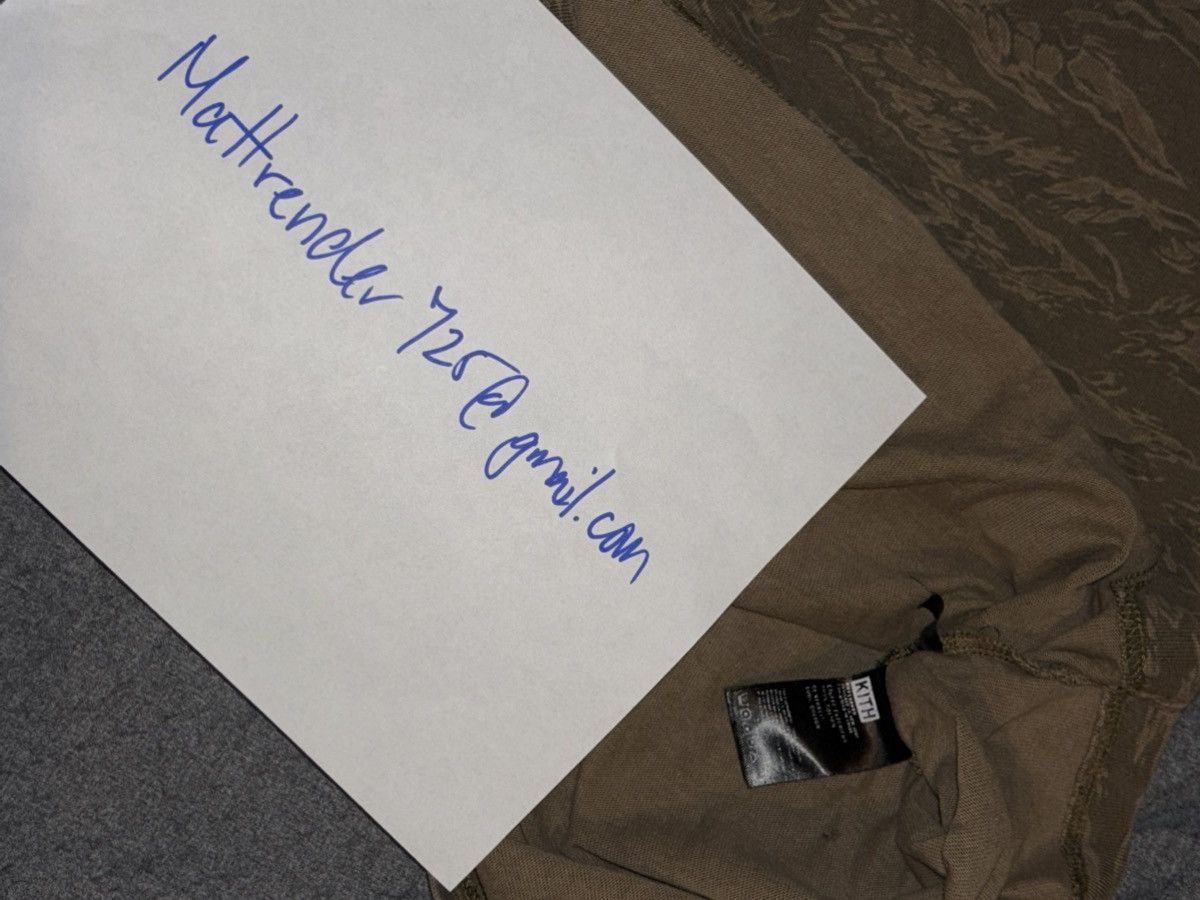 Kith Kith classic logo tiger camo l/s Size US L / EU 52-54 / 3 - 3 Thumbnail
