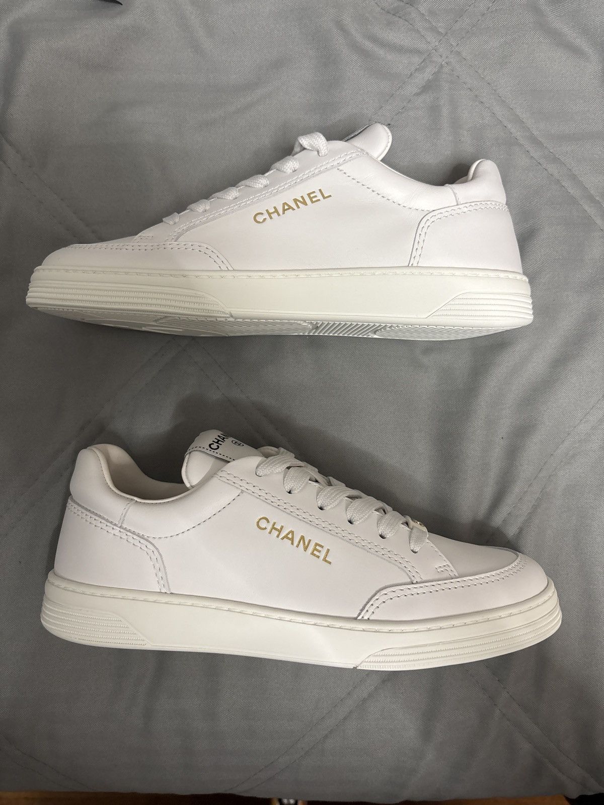 Chanel Chanel 23A G45085 Women Sneakers Size US 8.5 / IT 38.5 - 2 Thumbnail