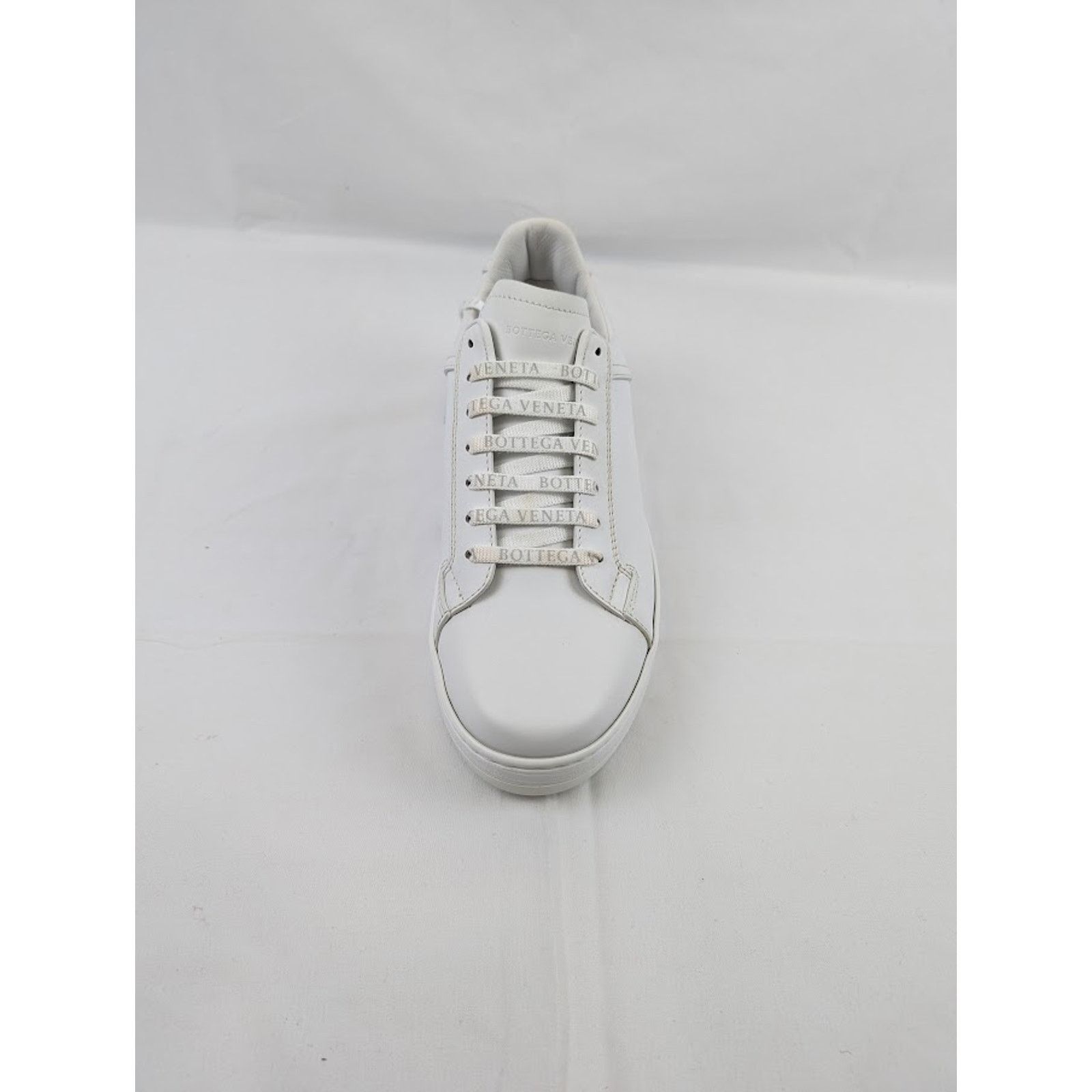 Bottega Veneta o1rshd1 Bolt Calf Sneaker Pelle S.GOMM in Optic White Size US 7.5 / EU 40-41 - 4 Thumbnail