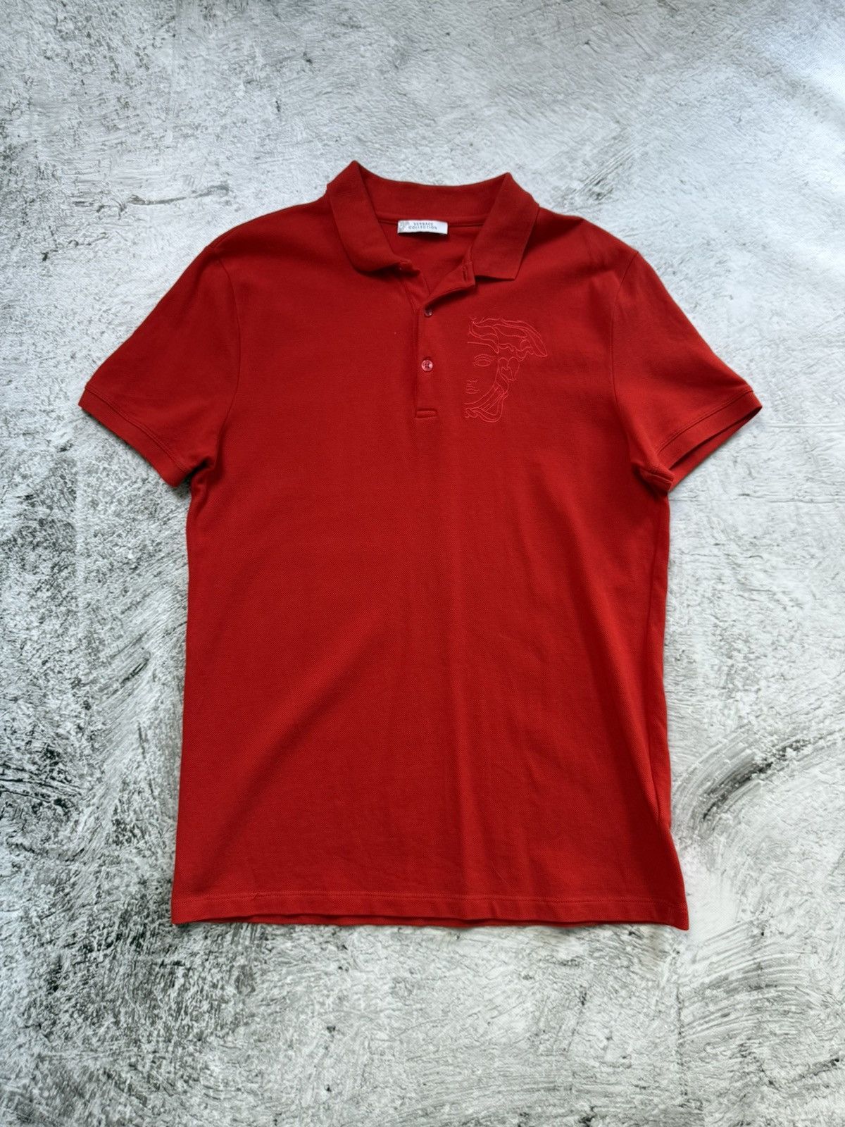 Versace × Vintage Versace Polo Size US L / EU 52-54 / 3 - 1 Thumbnail