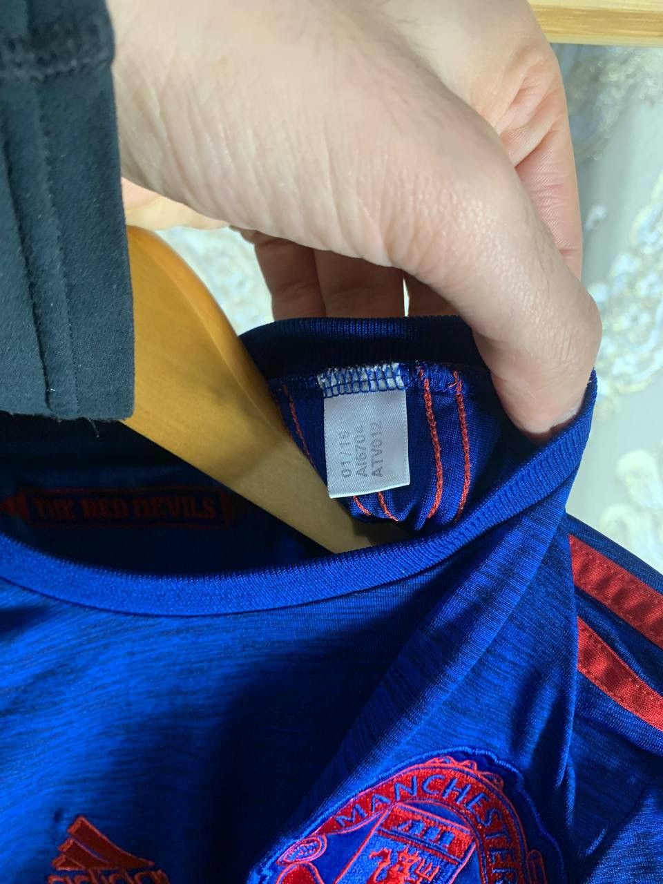 Adidas × Vintage ADIDAS MANCHESTER UNITED 2016/17 SOCCER JERSEY BLOKECORE Y2K Size US S / EU 44-46 / 1 - 6 Thumbnail