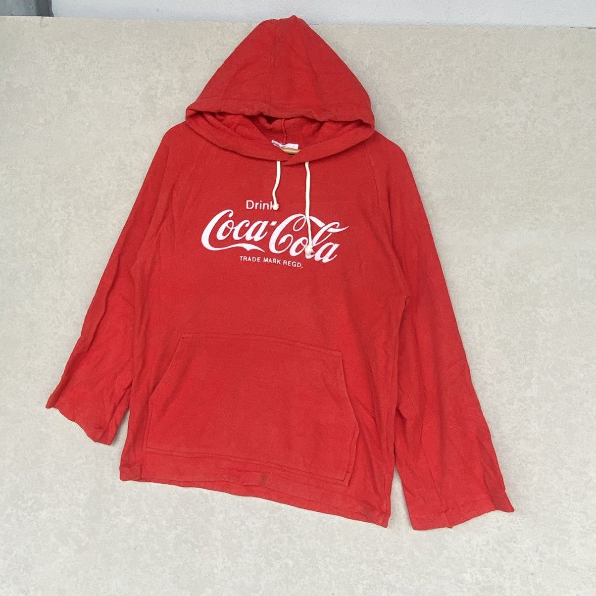 Other Vintage Cola Cola Printed Hoodie Sweater Red Size L Size US L / EU 52-54 / 3 - 2 Thumbnail