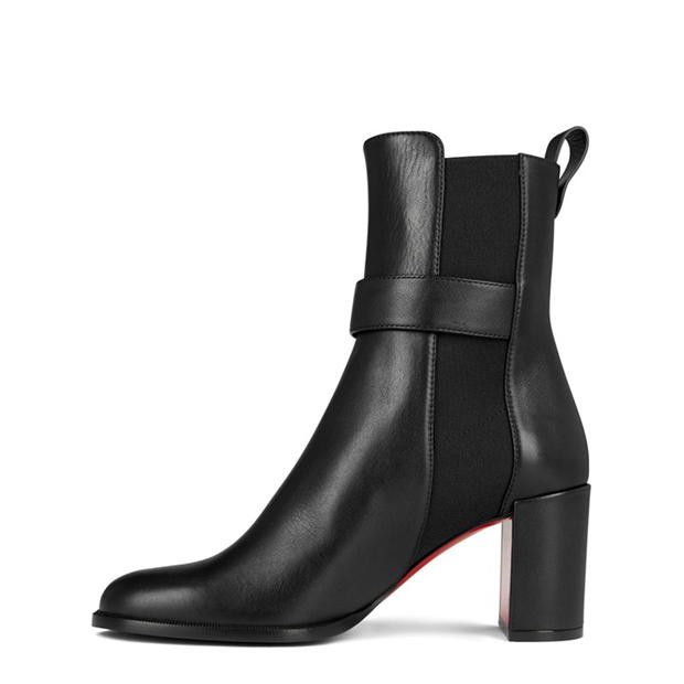 Christian Louboutin Cl Chelsea 70mm Low Boots Size US 7 / IT 37 - 3 Thumbnail