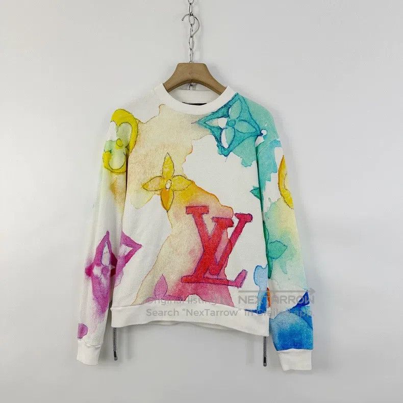 Louis Vuitton Louis Vuitton Colored ink three-flower printing logo sweat Size US XS / EU 42 / 0 - 1 Thumbnail