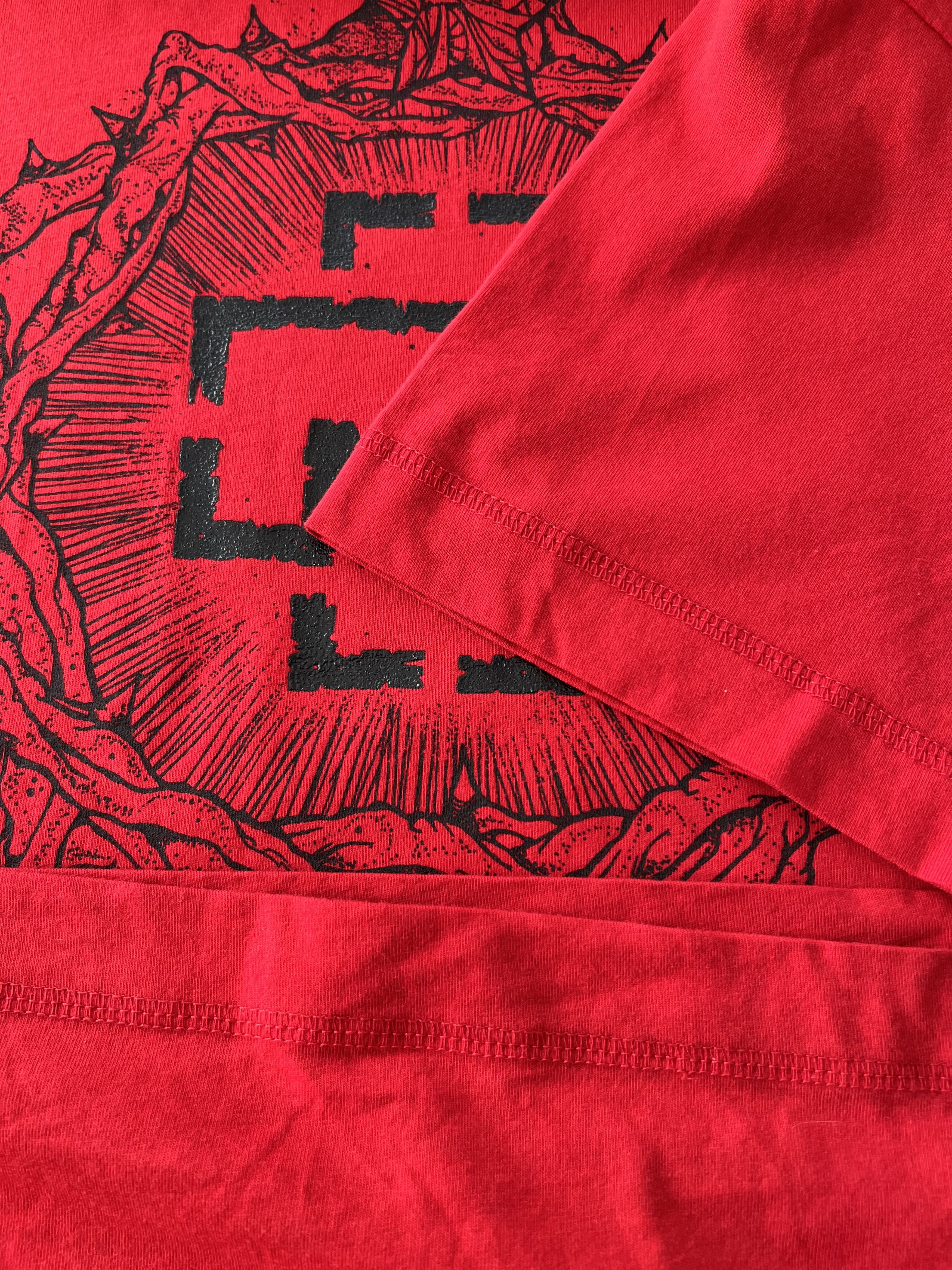 Band Tees Rammstein XXI Industrial Metal Band Red T-shirt Size US XL / EU 56 / 4 - 5 Thumbnail