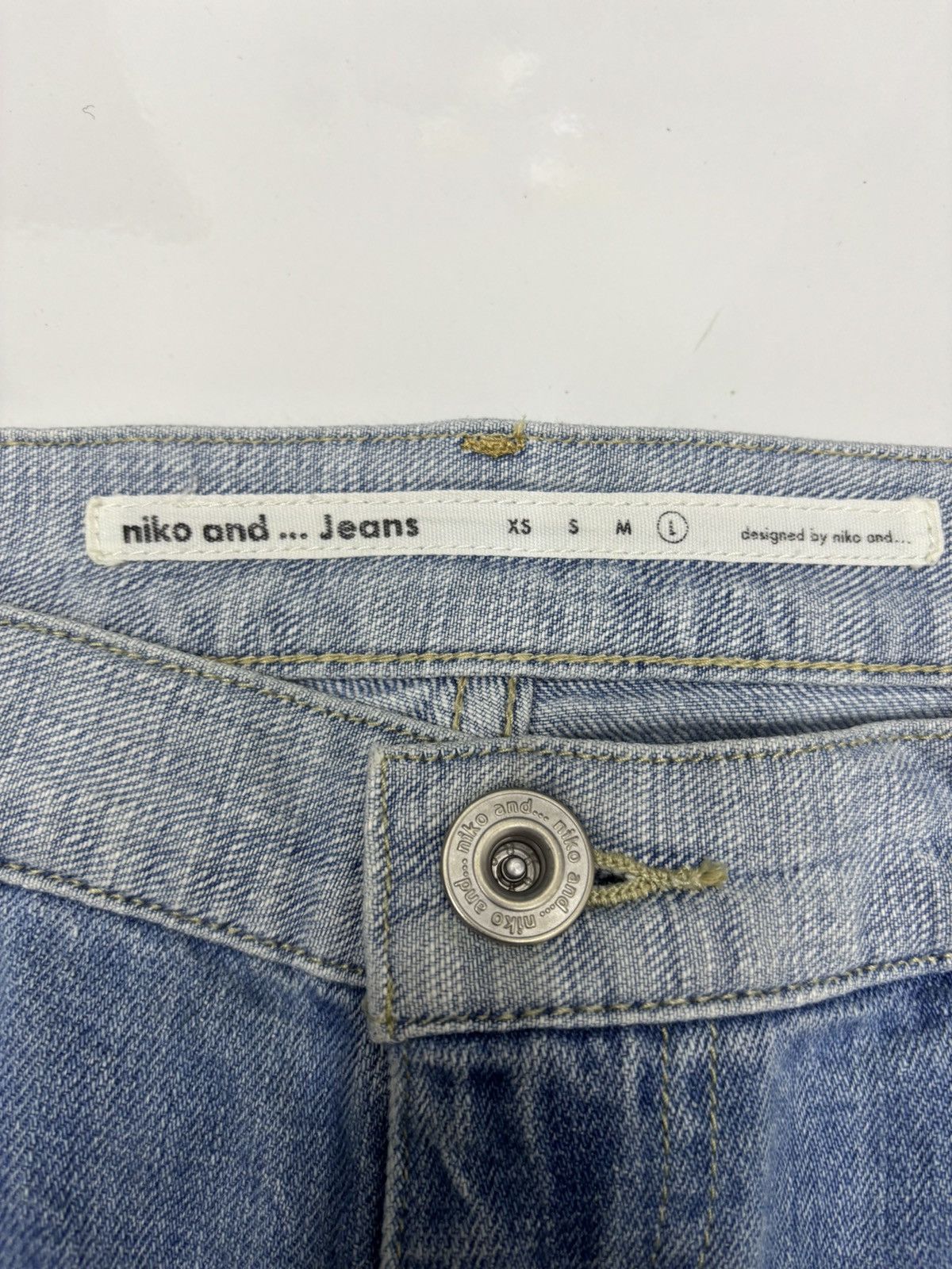 Issey Miyake × Tsumori Chisato × Undercover Niko And Patchwork Baggy Wide Cropped Jeans Denim Size US 32 / EU 48 - 9 Thumbnail
