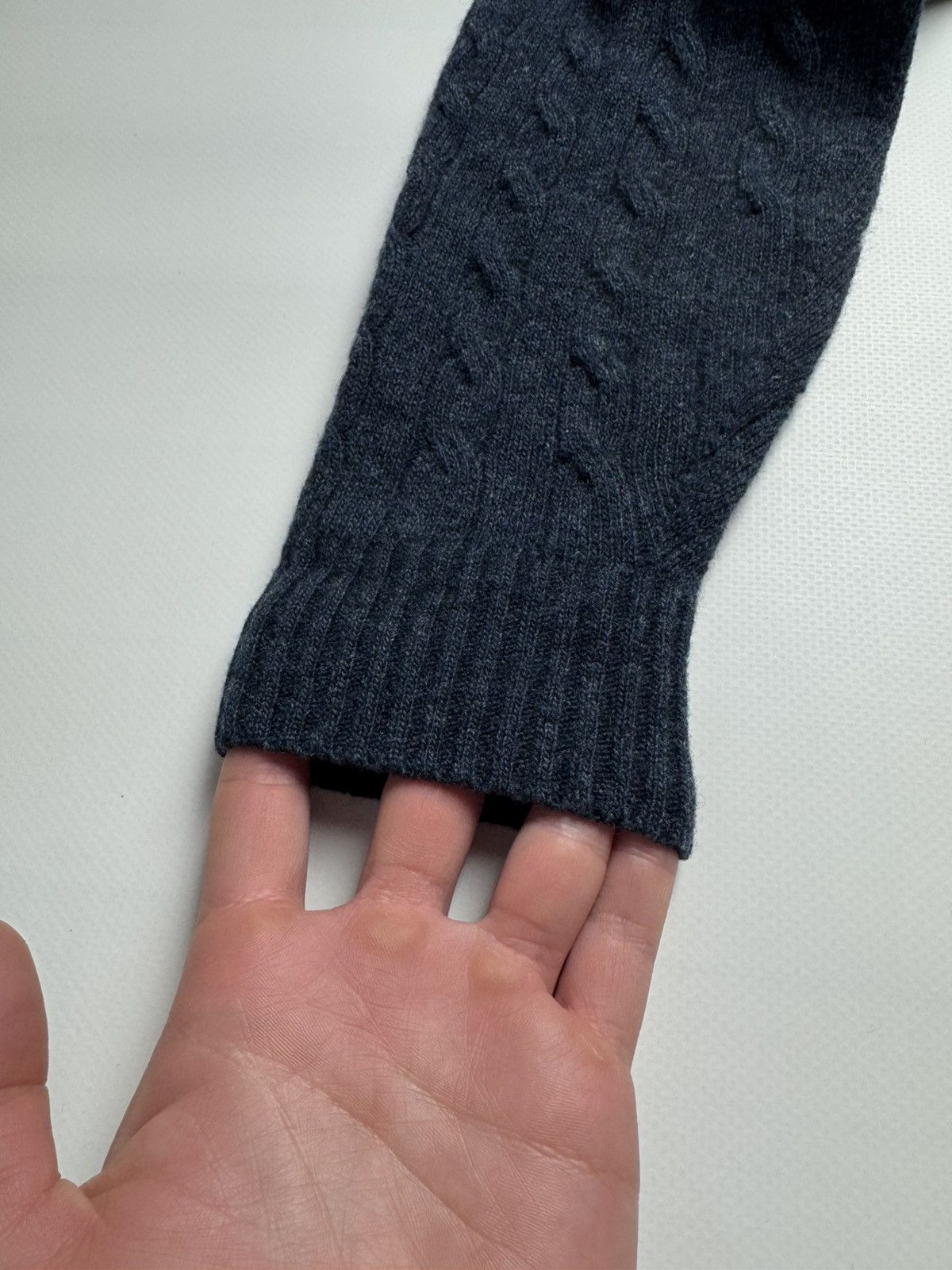 Lacoste Lacoste Cable Knit Wool Sweater Size US L / EU 52-54 / 3 - 7 Thumbnail