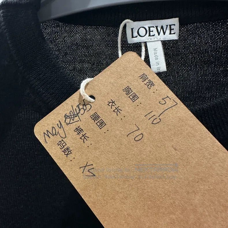 Loewe Loewe Leather patch logo wool sweater Size XS / US 0-2 / IT 36-38 - 5 Thumbnail
