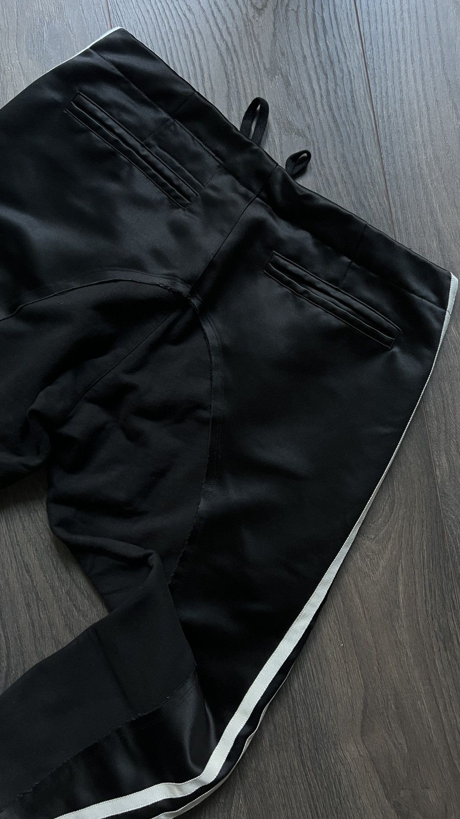 Greg Lauren Greg Lauren 50/50 Long Slim Track Pants Size US 32 / EU 48 - 5 Thumbnail