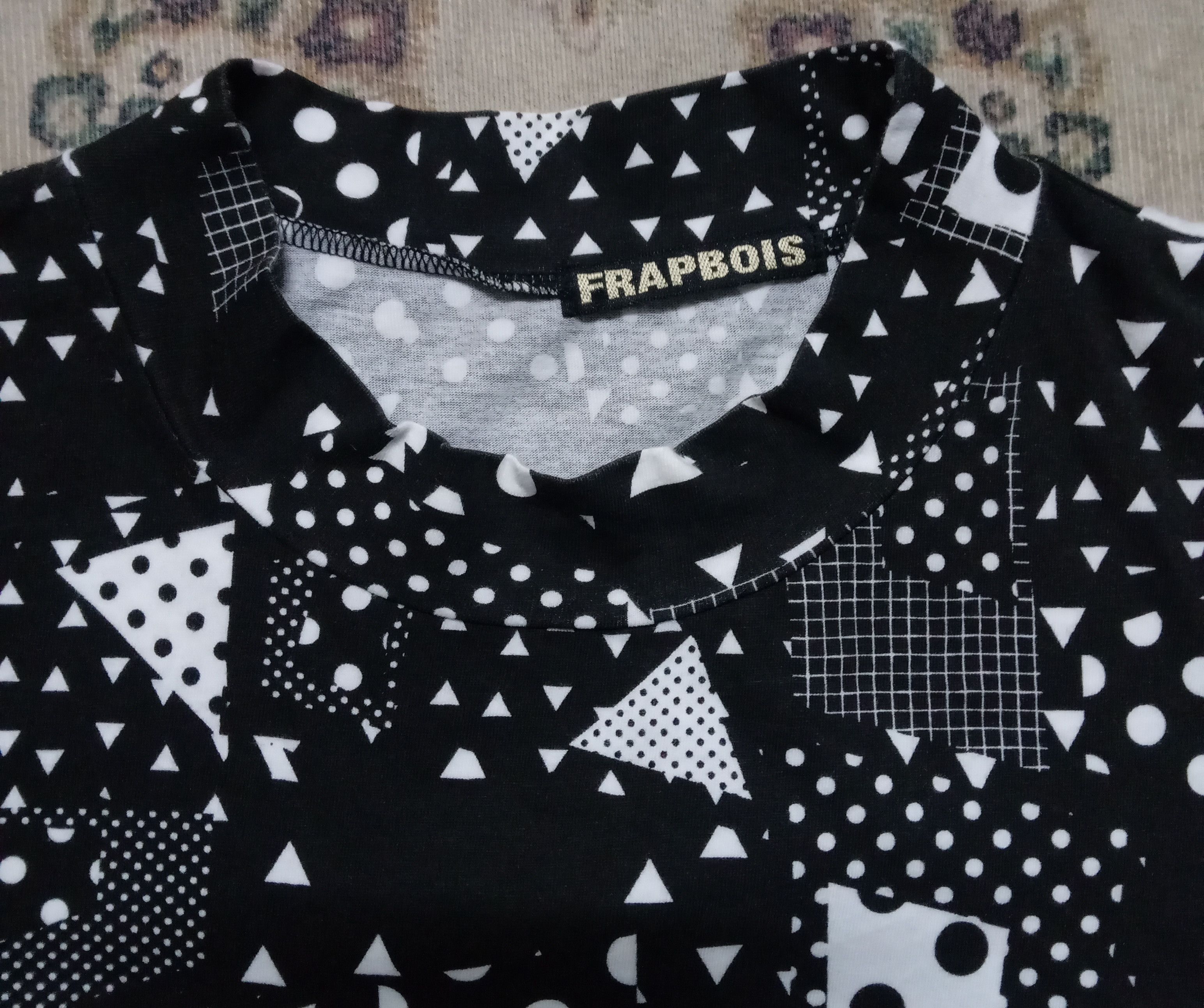 Designer Rare vintage Frapbois t shirt Issey Miyaki Pleats Please Size US M / EU 48-50 / 2 - 2 Thumbnail