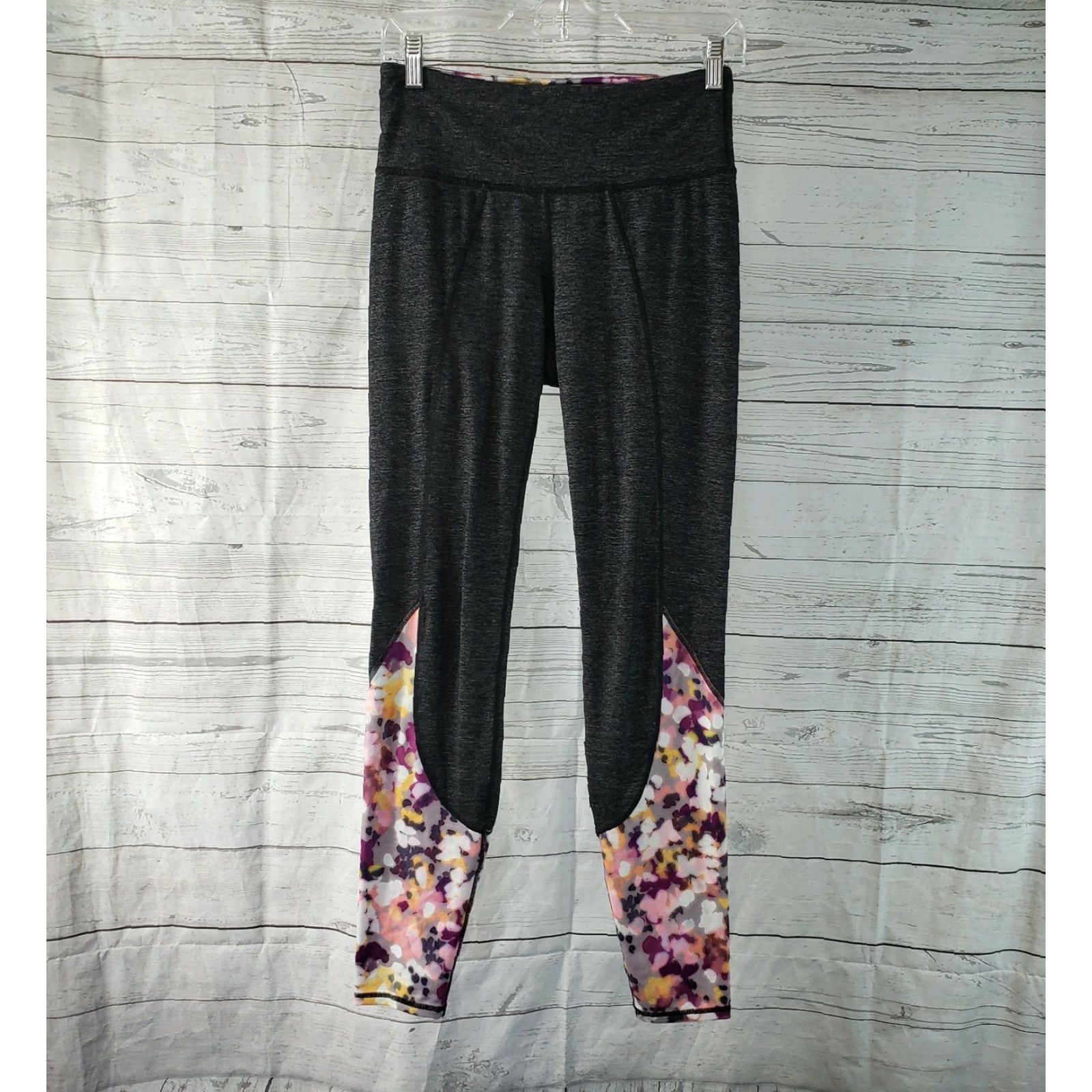 Athleta Athleta Leggings Womens Floral Pink High Rise Chaturanga Flow Size S Inseam 29in Full Length Size 28" / US 6 / IT 42 - 2 Thumbnail