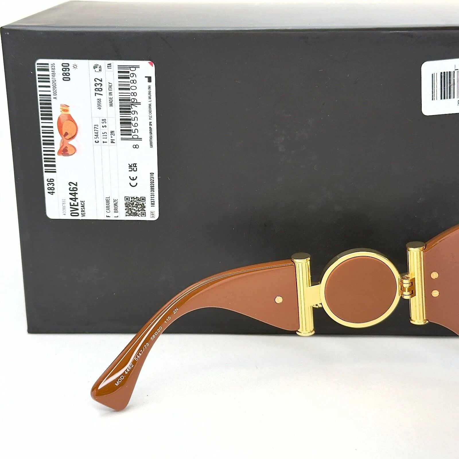 Versace VERSACE Medusa Glam Logo 4462 VE4462 Fashion Sunglasses Size ONE SIZE - 6 Thumbnail