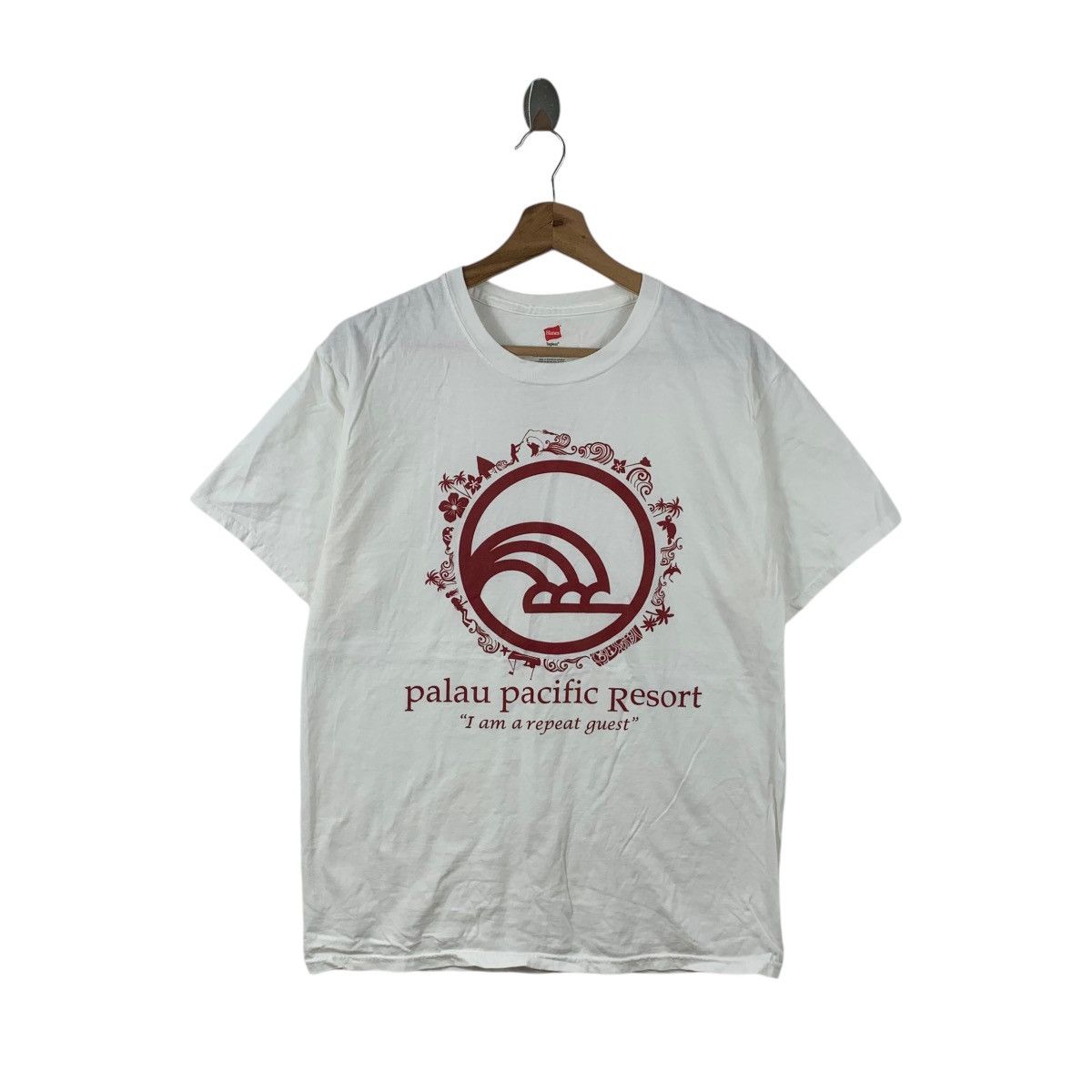 Vintage Vintage PALAU PACIFIC RESORT I Am A Repeat Guest M Tee Size US M / EU 48-50 / 2 - 1 Thumbnail