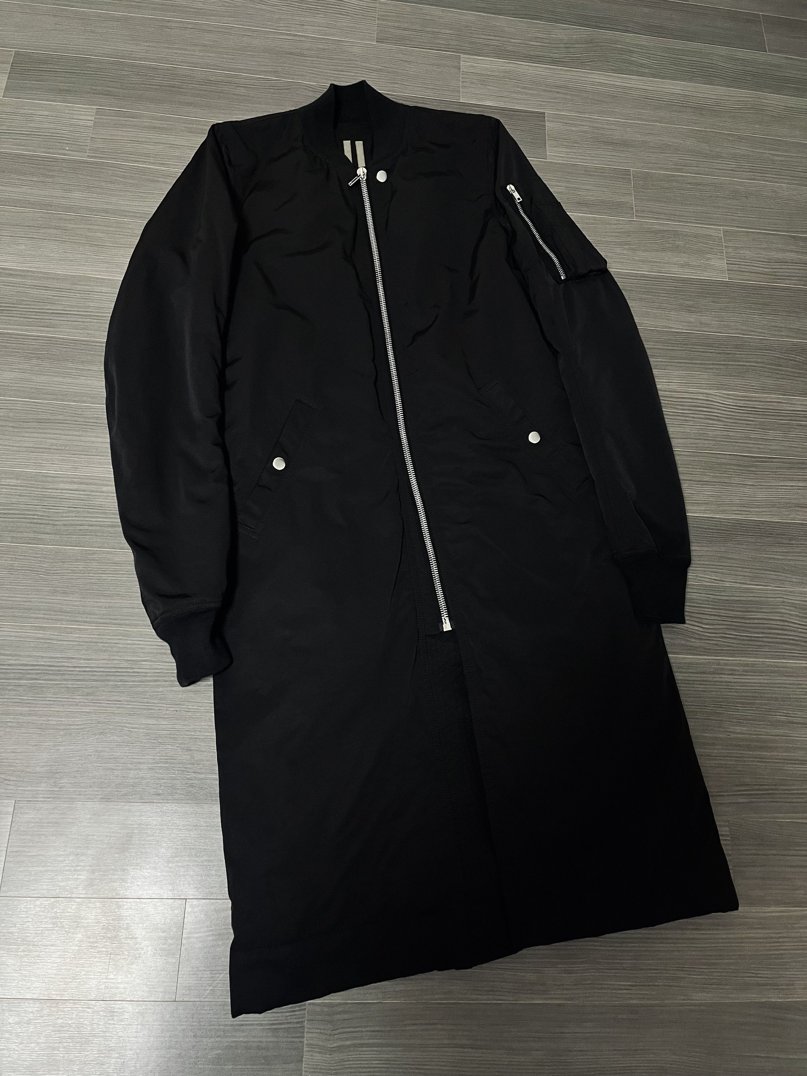 Rick Owens RICK OWENS PADDED FLIGHT TRENCH COAT Size US XS / EU 42 / 0 - 5 Thumbnail