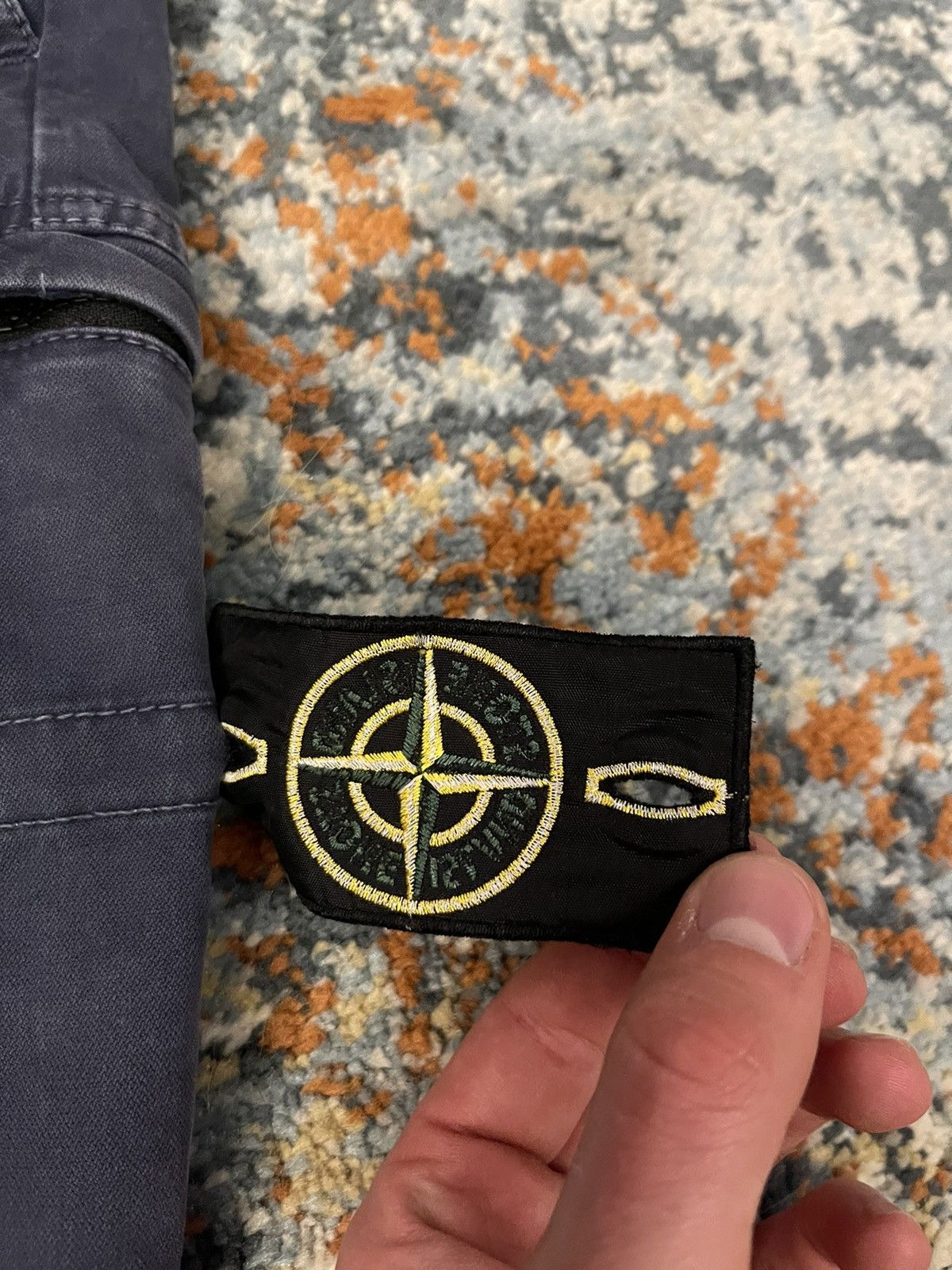 Stone Island Stone island navy pants Size US 31 - 4 Thumbnail