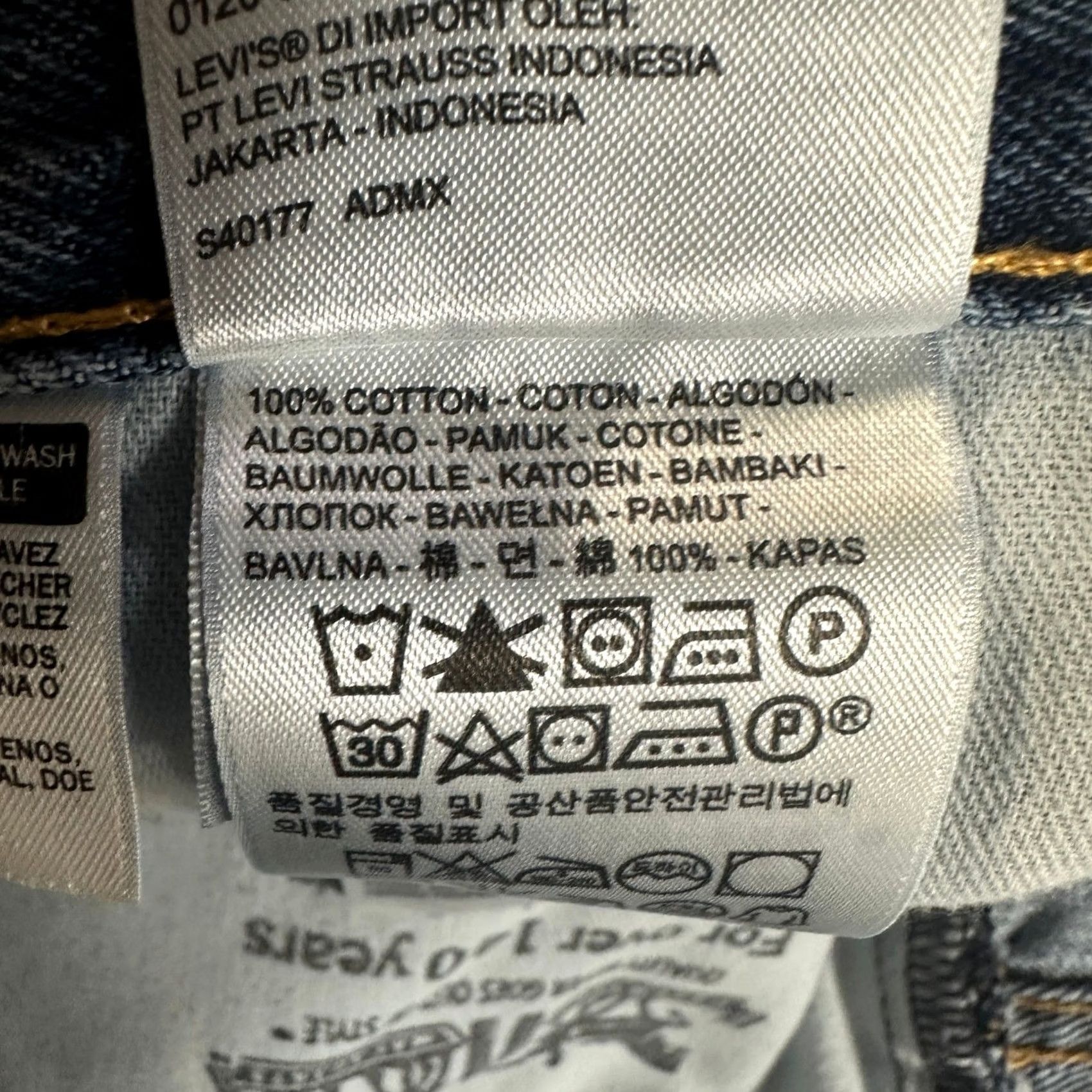 Levi's Levi'S 517 Bootcut Jeans - Mens 38X30 Blue Red Tab - Pre-Owned Excellent Condition | Denim Pants Size US 38 / EU 54 - 7 Thumbnail
