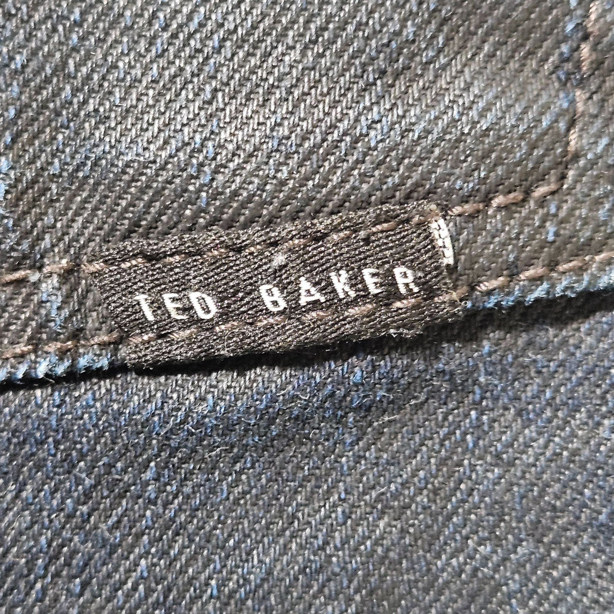 Ted Baker Ted Baker 32R Men Black Denim Jeans Straight Fit Tinned Sard Size US 32 / EU 48 - 11 Thumbnail