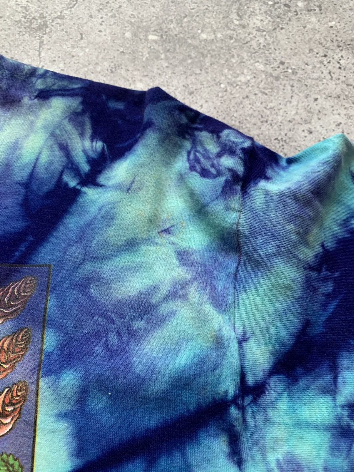 Band Tees 🔥VINTAGE WOODSTOCK 1988 MIKIO SINGLE STITCH TYE DYE TSHIRT Size US XL / EU 56 / 4 - 10 Thumbnail