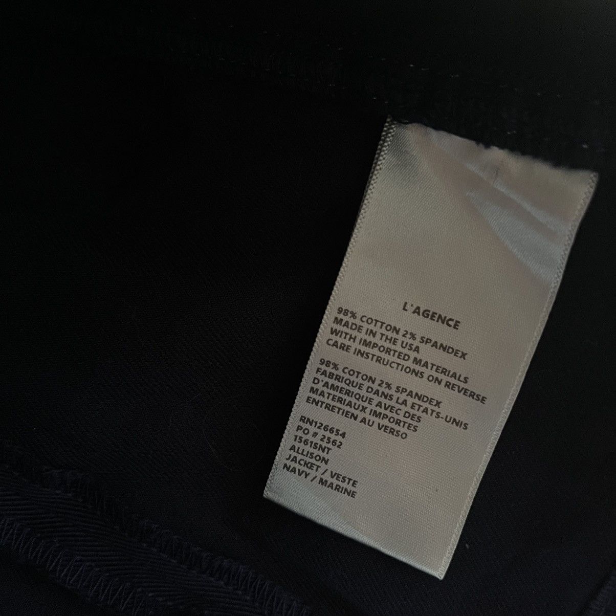 L'AGENCE L’AGENCE DOUBLE BREASTED JACKET Size XS / US 0-2 / IT 36-38 - 10 Thumbnail