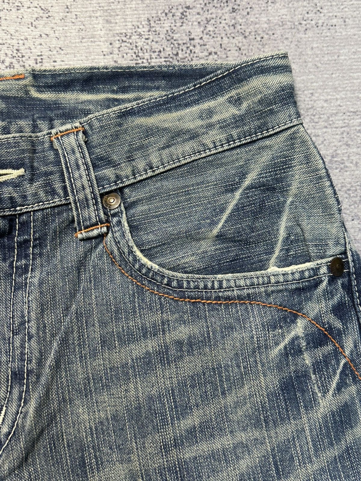 Undercover × Uniqlo Edwin 424XVS Flare Washed Denim Size US 32 / EU 48 - 5 Thumbnail