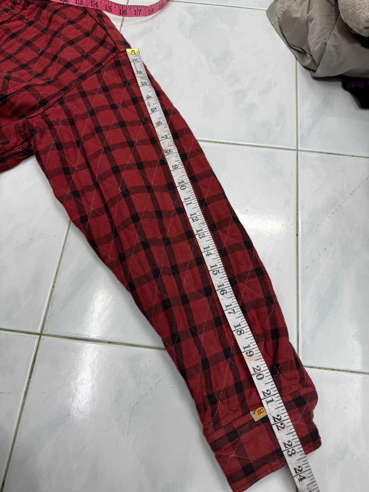 Sugar Cane 🔥🔥🔥VINTAGE SUGAR CANE QUILTED TARTAN JACKET SHIRTS Size US M / EU 48-50 / 2 - 12 Thumbnail