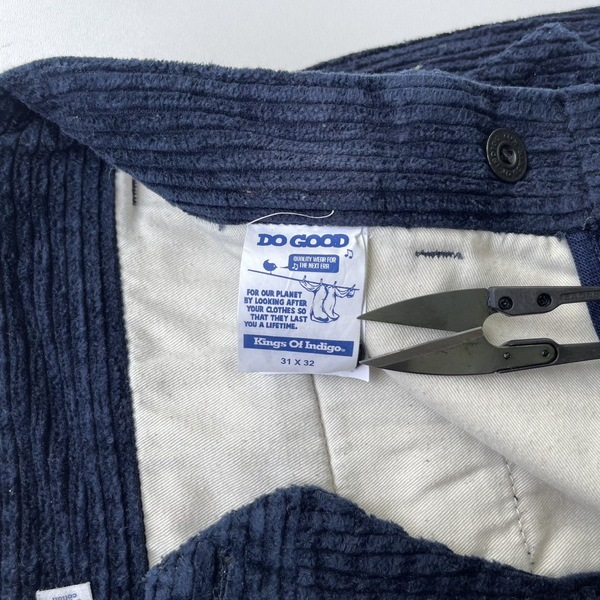Kings Of Indigo King Og Indigo K.O.I. Henri 2.0 AW20 Corduroy Pants Blue Size US 31 - 8 Thumbnail
