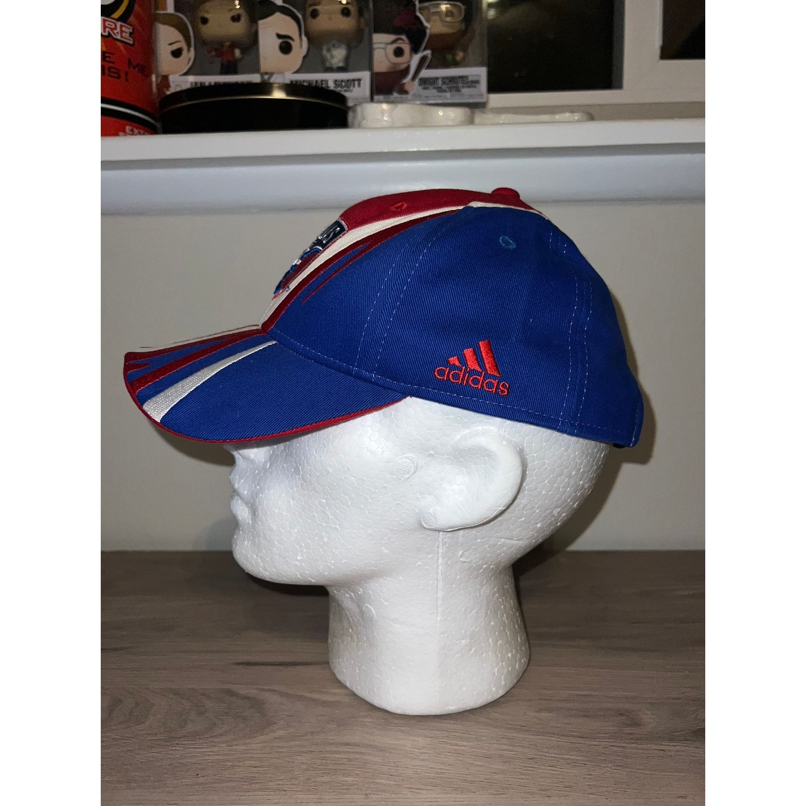 Adidas FC Dallas Hat Adidas Blue Red Soccer Futbol MLS Cap Headwear Size ONE SIZE - 3 Thumbnail