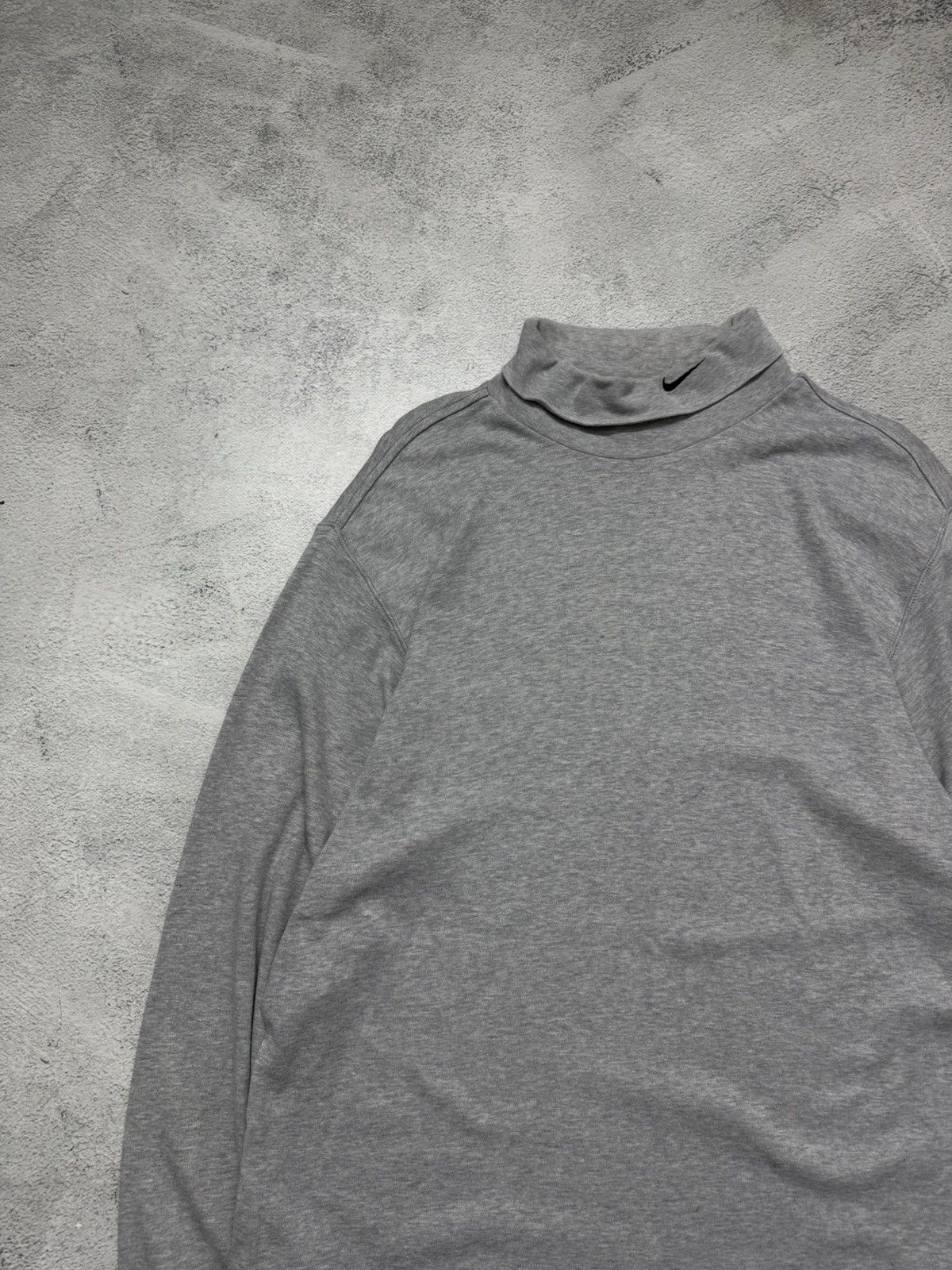 Nike Vintage Y2K Nike Long Sleeve Mini Swoosh 90’s Size US M / EU 48-50 / 2 - 6 Thumbnail