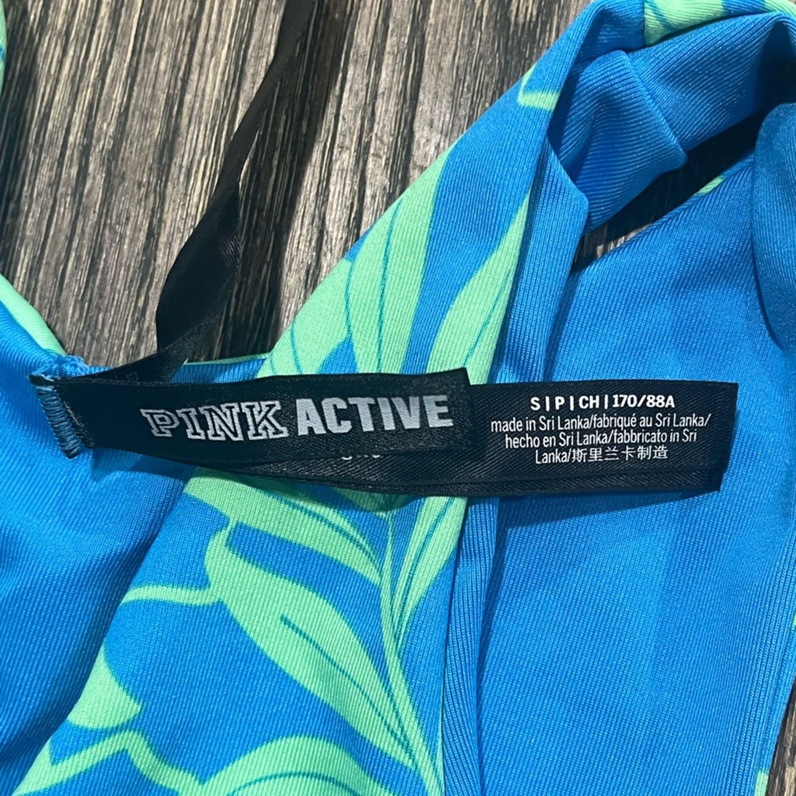 Victoria's Secret Victoria's Secret Pink Active Swim 4-Way Reversible Top Size ONE SIZE - 2 Thumbnail