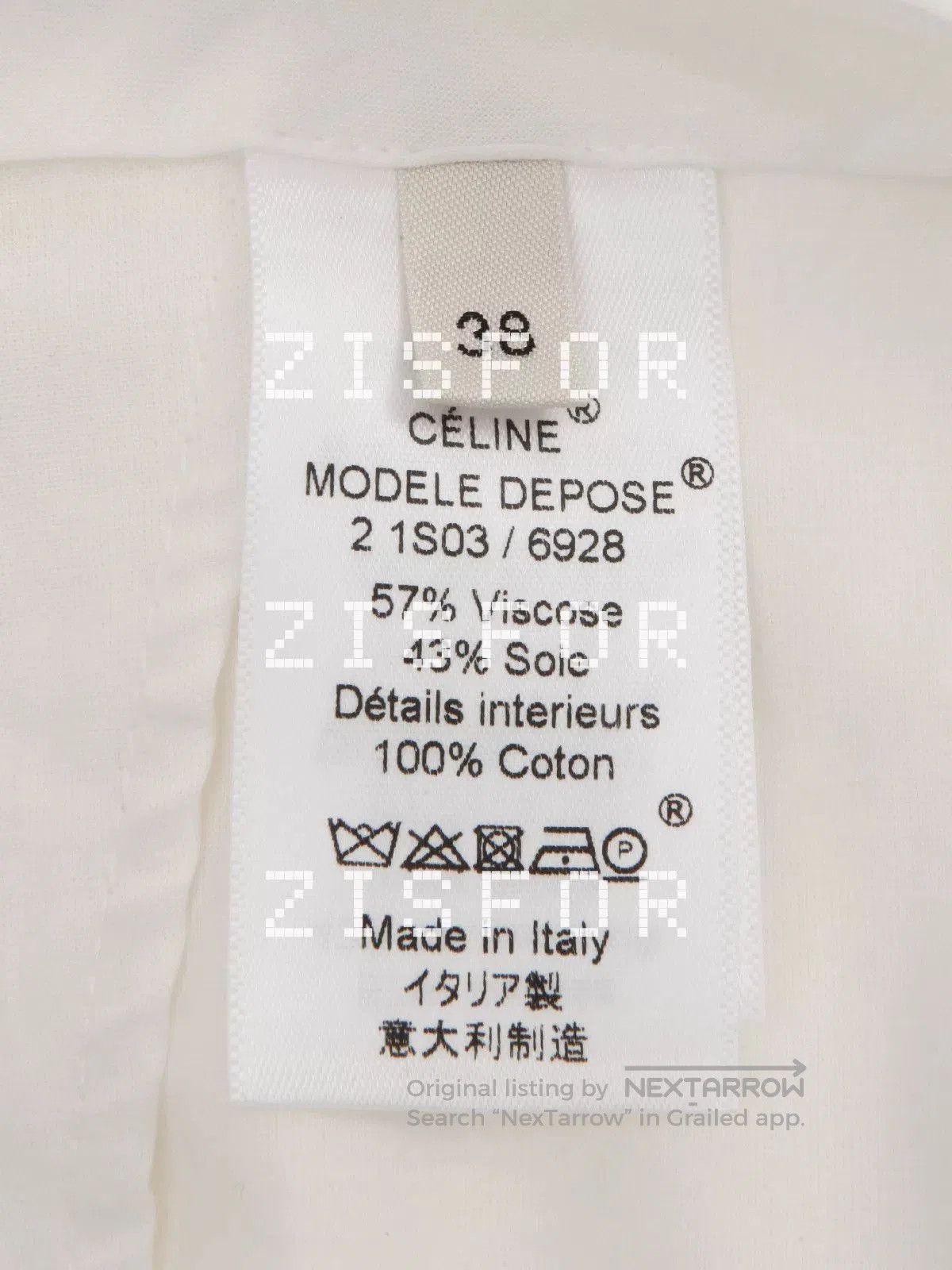 Celine Old Celine Silk Trousers. Size 37" - 6 Thumbnail