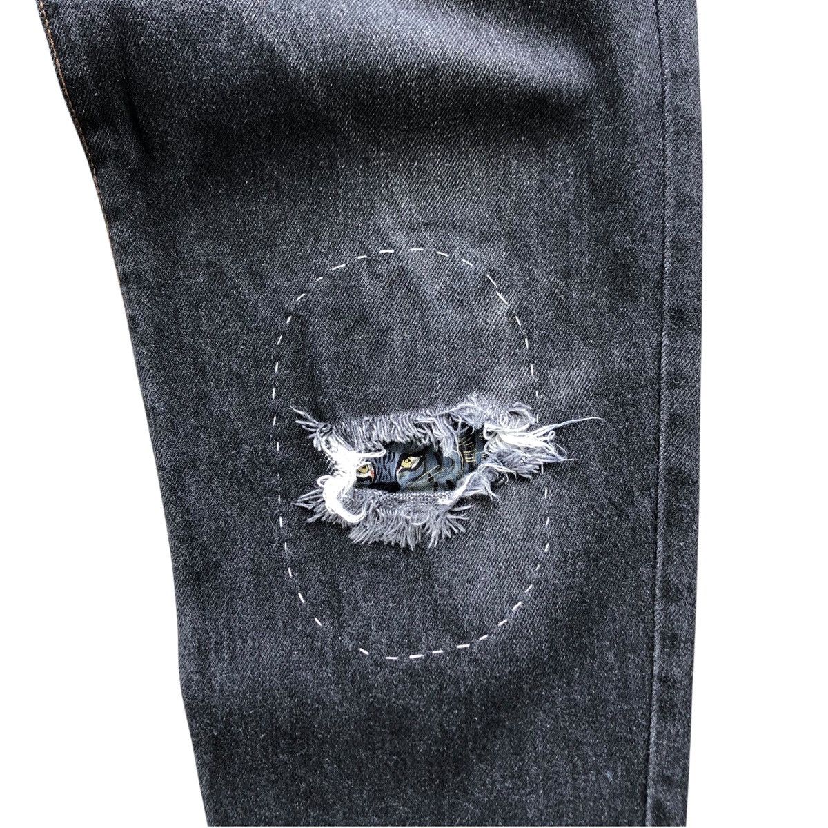 Tornado Mart 2000s japanese WRANGLER reworked denim jeans Size US 28 / EU 44 - 7 Thumbnail