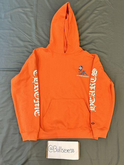 Chrome Hearts Chrome Hearts Matty Boy Link n Build Orange Pullover ...