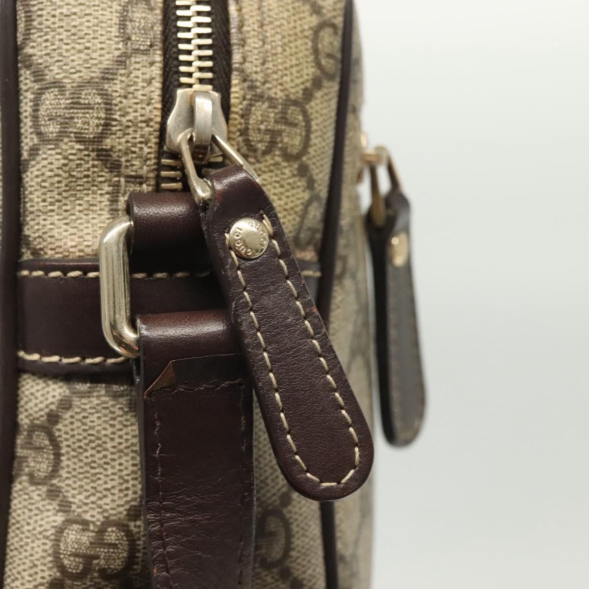 Gucci GUCCI GG Supreme Shoulder Bag Pvc Beige Gold Size ONE SIZE - 14 Thumbnail