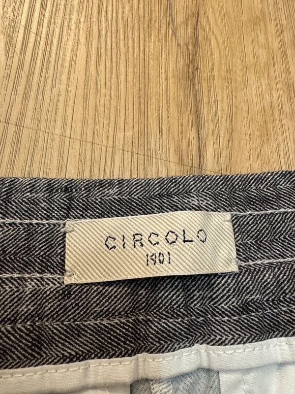 Circolo 1901 Circolo 1901 Shorts Cotton Nero Grey Bermudes New NWT size M Size US 34 / EU 50 - 7 Thumbnail